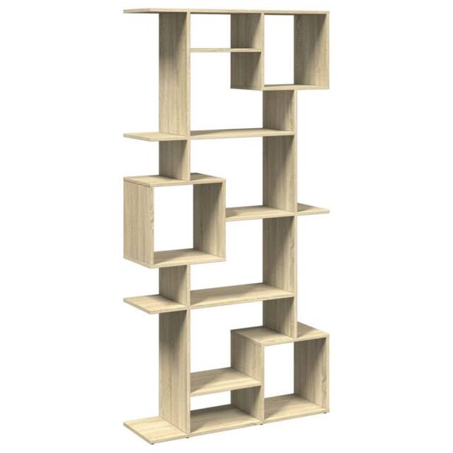 Berkfield Home Book Cabinet Sonoma Oak 92x29x188 cm Engineered Wood in Light Tan - Size: 92 x 29 x 188 cm - image 1
