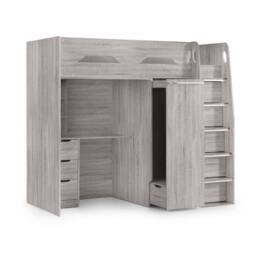 Cheshire Granite Highsleeper Grey Oak - Single (90cm) - thumbnail 2