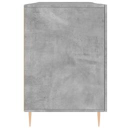 Berkfield Home Elegant Desk Concrete Grey 140x50x75 cm Engineered Wood - Size: 140 x 50 x 75 cm - thumbnail 7