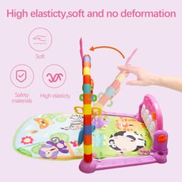 Alivio Baby Play Mat Kick & Play Gym Piano with Music & Lights for 1 to 3 Year Kids - thumbnail 4