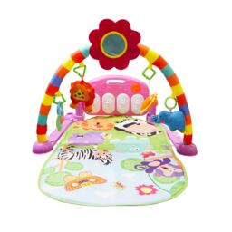 Alivio Baby Play Mat Kick & Play Gym Piano with Music & Lights for 1 to 3 Year Kids in Green