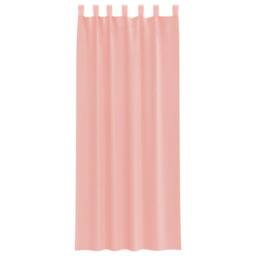 Berkfield Home Voile Curtains with Loops 2 pcs Pink 140x260 cm - thumbnail 4