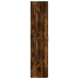Berkfield Home Highboard Smoked Oak 40x42.5x185 cm Engineered Wood in Brown - thumbnail 5
