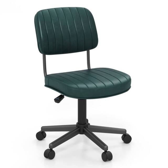Kelvenix Ergonomic Leisure Chair PU Leather in Green - Size: 0.6m2 - image 1