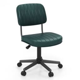 Kelvenix Ergonomic Leisure Chair PU Leather in Green - Size: 0.6m2 - thumbnail 1
