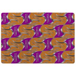 Benjamin Tate Design Geo Metalic Shapes Rug in Natural - Size: Large - thumbnail 1