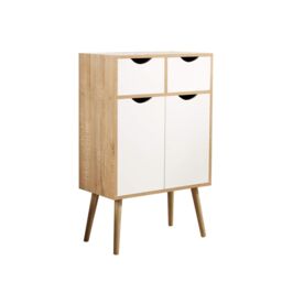 Home Source Sideboard Chest of Drawers TV Stand Bedside Living Room Boden in Natural - thumbnail 9