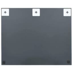Berkfield Home Frameless Mirror 100x60 cm Glass in Silver - thumbnail 4