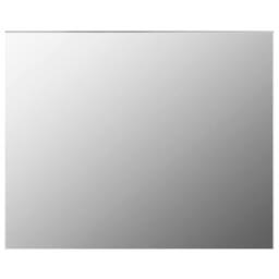 Berkfield Home Frameless Mirror 100x60 cm Glass in Silver