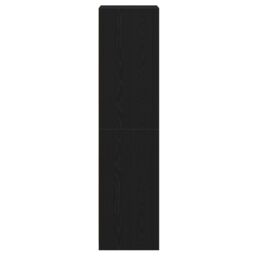Berkfield Home Black Oak Wardrobe - 50 x 50 x 200 cm - Made of Engineered Wood - thumbnail 7