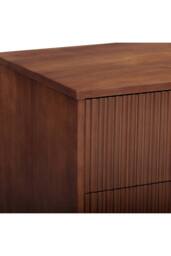 Teamson Home Tremolo Chest of Drawers 6 Drawer Bedroom Dresser in Walnut - thumbnail 9