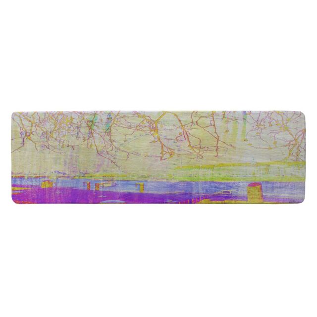 Benjamin Tate Design London Eye Tree Drops Runner Rug in Natural - Size: 67 cm x 230 cm - image 1