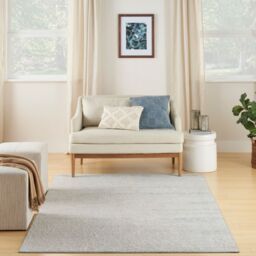 The Rug Shop UK Grey Modern Abstract Jute Backing Area Rug - Size: 240 cm x 300 cm - thumbnail 2