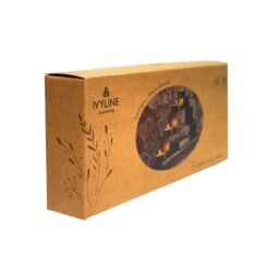 Ivyline Tealight Candle Holder with Decor Box in Antique Brass H16.5Cm W35.5Cm in Metallics - thumbnail 5