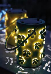 Luxform Solar LED Daisy Flower Lantern YELLOW - thumbnail 2