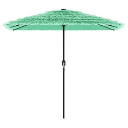 Berkfield Home Garden Parasol with Steel Pole Green 248x248x248 cm - Size: 248 x 248 x 248 cm - thumbnail 4