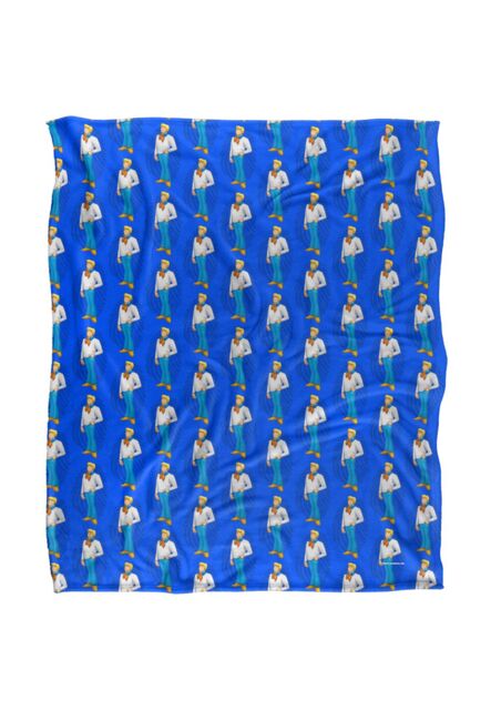 Warner Brothers Scooby Doo Officially Licensed Silky Touch Super Soft Throw Blanket 152 x 127 cm in White - image 1