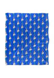 Warner Brothers Scooby Doo Officially Licensed Silky Touch Super Soft Throw Blanket 152 x 127 cm in White - thumbnail 1