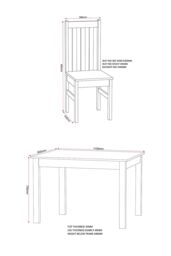 Seconique Ludlow 1+4 Dining Set in Green - thumbnail 6