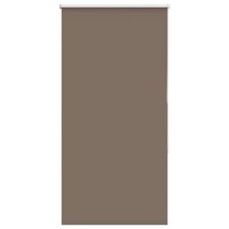 Berkfield Home Roller Blind Blackout Coffee 80x175 cm Fabric Width 75.7 cm Polyester in Brown - thumbnail 2