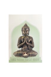 KDMD Large Buddha Tealight Holder in Bronze - thumbnail 3