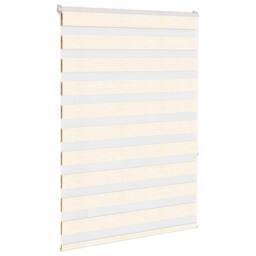 Berkfield Home Elegant Zebra Blind Marble Beige 115x150 cm Fabric Width 110.9 cm - thumbnail 1