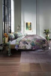 House of Norris Bird Sanctuary Duvet Set - Elegant Nature Print 100% Cotton Bedding - Size: King - thumbnail 3