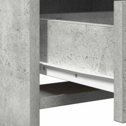 Berkfield Home Highboard Concrete Grey 40x41x135 cm Engineered Wood - Size: 40 x 41 x 135 cm - thumbnail 6
