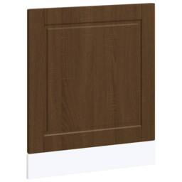 Berkfield Home Dishwasher Panel Porto Brown Oak 60x1.5x67 cm Engineered Wood - thumbnail 2