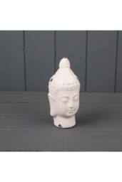 KDMD White Ceramic Buddha Head - 13mm - thumbnail 1