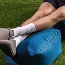 icon Classic Indoor Outdoor Bean Bag & Pouffe Navy Blue Bean Bag Chair in Teal - thumbnail 3