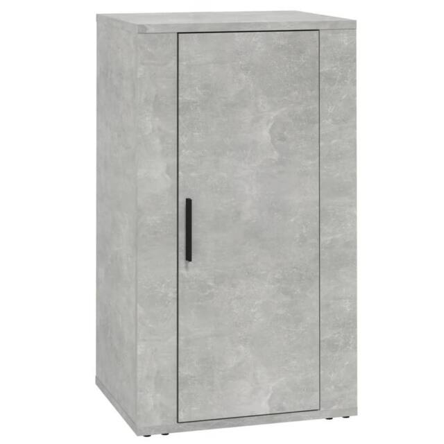 Berkfield Home Sideboard Concrete Grey 40x33x70 cm Engineered Wood - Size: 40 x 33 x 70 cm - image 1