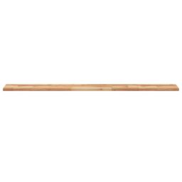 Berkfield Home Floating Shelf 140x20x2 cm Oil Finished Solid Wood Acacia in Brown - Size: 140 x 20 x 2 cm - thumbnail 4