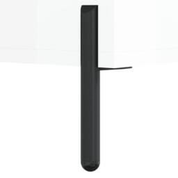 Berkfield Home Shelf Cabinet High Gloss White 69.5x32.5x90 cm Engineered Wood - thumbnail 7