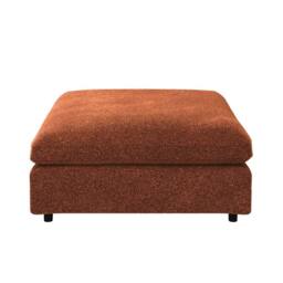Solace+Co Asher Footstool in Orange - thumbnail 4