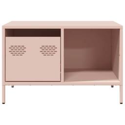 Berkfield Home Coffee Table Pink 68.5x50x43.5 cm Cold-rolled Steel - thumbnail 6