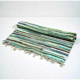 KDMD Premium Natural Green Rag Rug 150x90cm for Living & Bedroom - Size: Medium - thumbnail 4