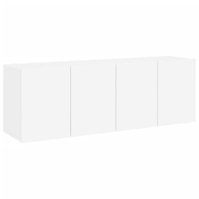Berkfield Home TV Cabinets Wall-mounted 2 pcs White 60x30x41 cm - Size: 60 x 30 x 41 cm - image 1