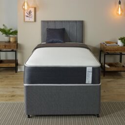 Starlight Beds Linear Cool Touch Hybrid Mattress 20cm Deep Soft Firmness in White - Size: Small Double - thumbnail 8