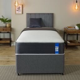 Starlight Beds Linear Cool Touch Hybrid Mattress 20cm Deep Soft Firmness in White - Size: Small Double - thumbnail 6