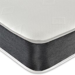 Starlight Beds Linear Cool Touch Hybrid Mattress 20cm Deep Soft Firmness in White - Size: Small Double - thumbnail 5