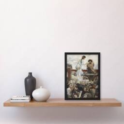 Artery8 Luc Olivier Merson A Tear For a Drop of Water Framed Wall Art Print - Size: A4 - thumbnail 4