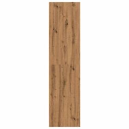 Berkfield Home Wardrobe Artisian Oak 80x50x200 cm Engineered Wood in Brown - Size: 80 x 50 x 200 cm - thumbnail 6