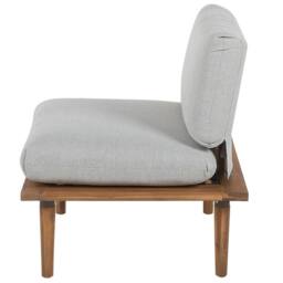 Wyld and Coco Acacia 2-Seater Sofa Set - Grey Cushions - thumbnail 6