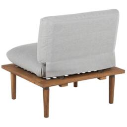 Wyld and Coco Acacia 2-Seater Sofa Set - Grey Cushions - thumbnail 7