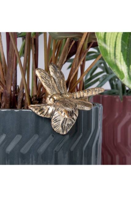 KDMD Plant Pot Pals - Dragonfly 2 Pack in Bronze - image 1