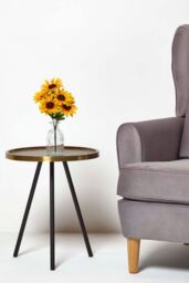 Homescapes Handmade Sunflower Artificial Bouquet in Yellow - thumbnail 5