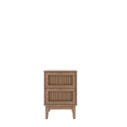 netfurniture Chateau Bedside Cabinet in Light Oak - thumbnail 1