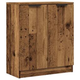 Berkfield Home Sideboard Old Wood 60x30x70 cm Engineered Wood in Brown - Size: 60 x 30 x 70 cm - thumbnail 3