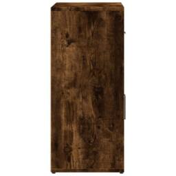 Berkfield Home Sideboard Smoked Oak 60x31x70 cm Engineered Wood in Brown - Size: 60 x 31 x 70 cm - thumbnail 6